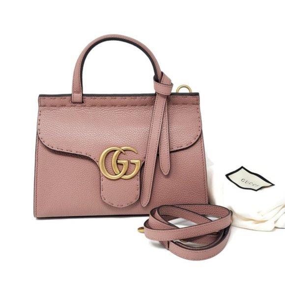 Gucci Handbags - Gucci Marmont Mini Top Handle Crossbody BrandNew